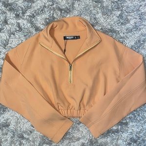 Half Zip Sweatshirt - Missguided